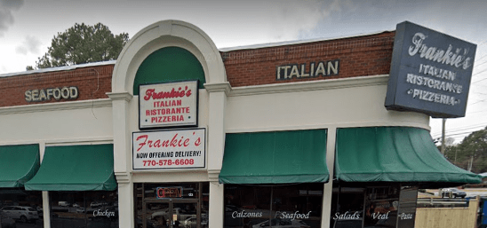 Frankie's Italian Restaurant, East Cobb food scores
