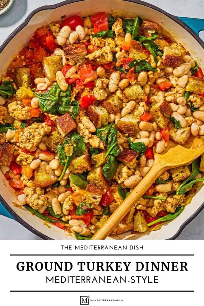 Healthy Ground Turkey Skillet Dinner