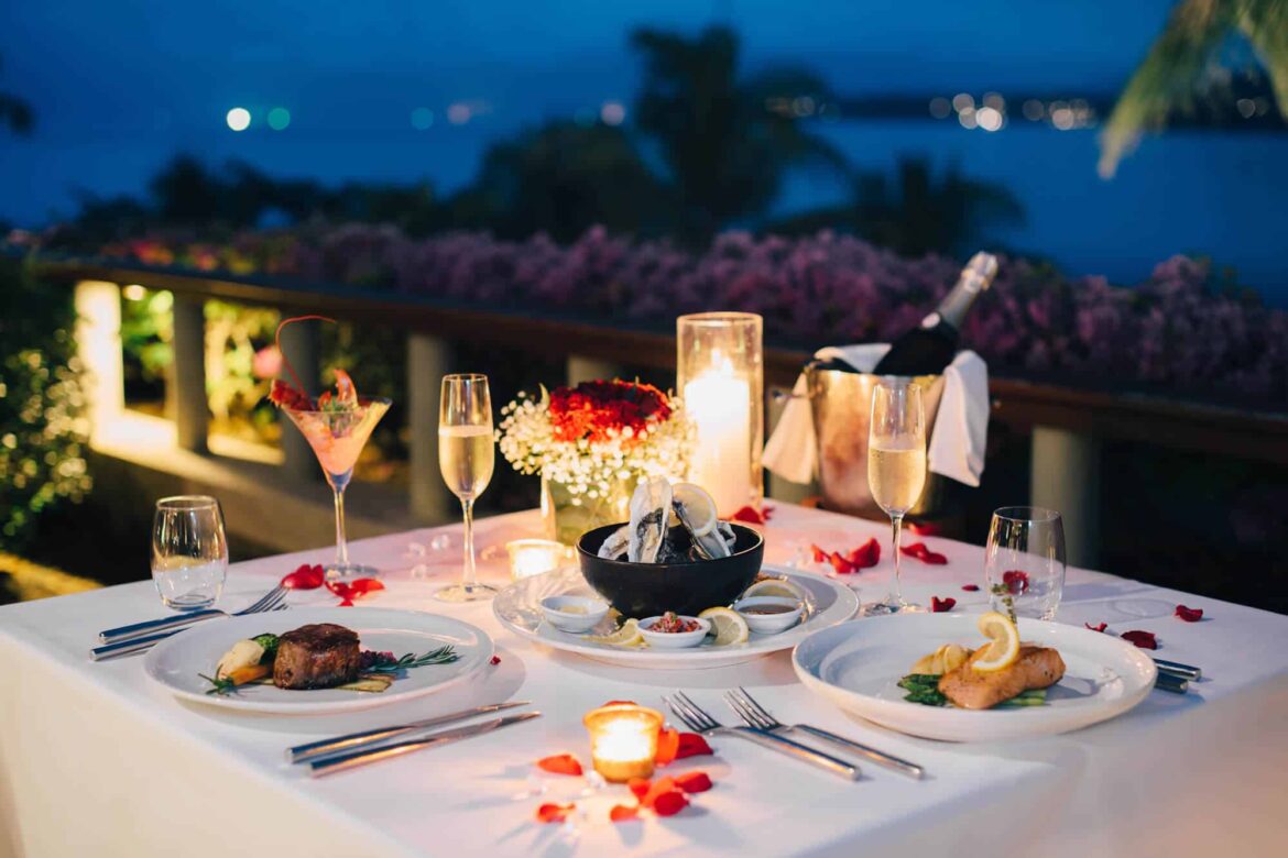 5 fine tables to celebrate love with a gourmet dinner