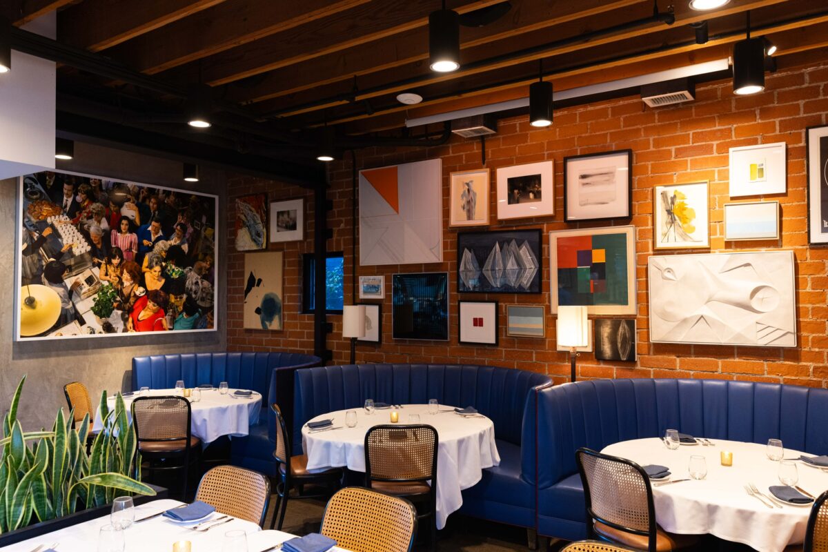 Nerano Beverly Hills interior dining room