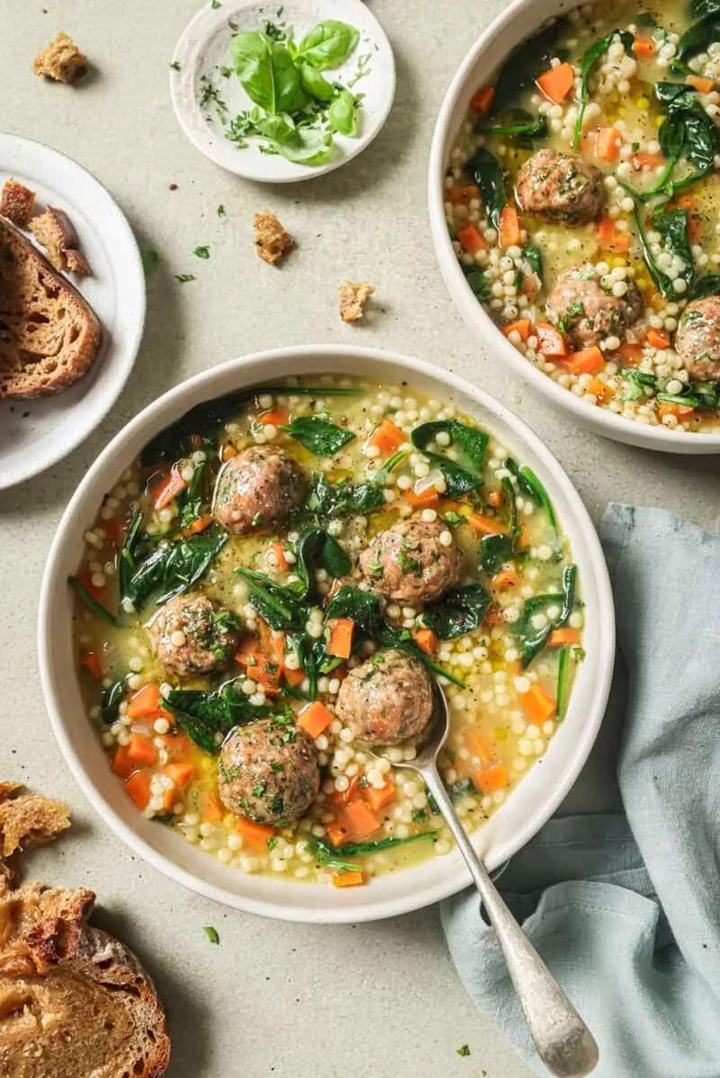 Italian Wedding Soup - Photo Credit: Seasonal Cravings.