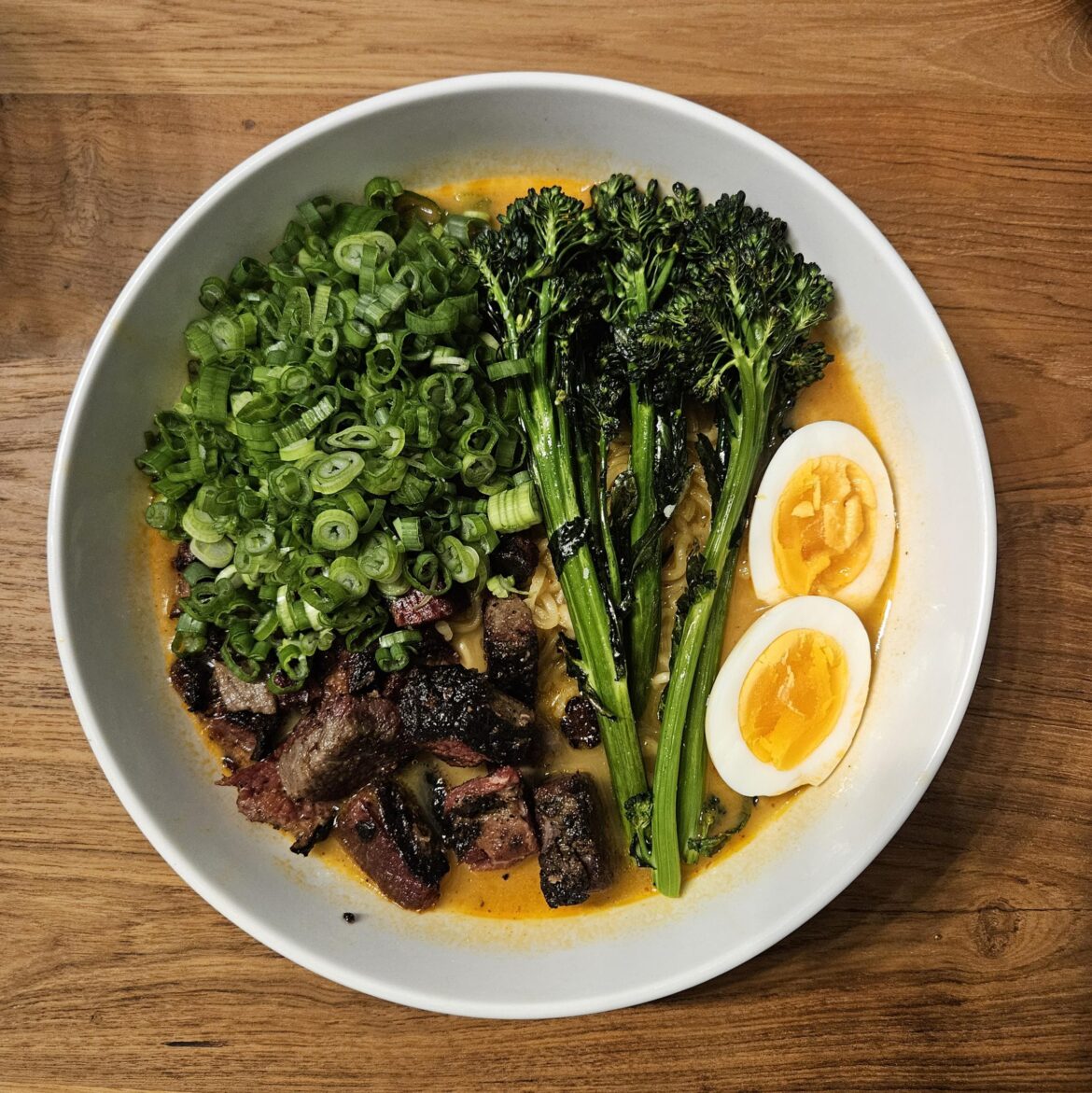 I dressed up some Shin Black for dinner