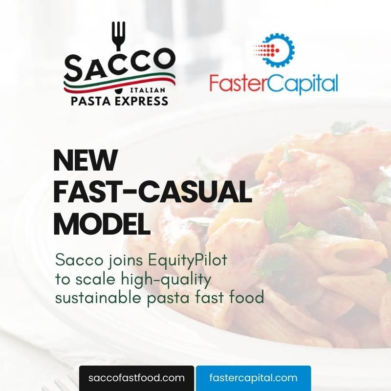 Sacco - Italian Pasta Express partners with FasterCapital to develop a scalable Italian pasta fast-food chain.