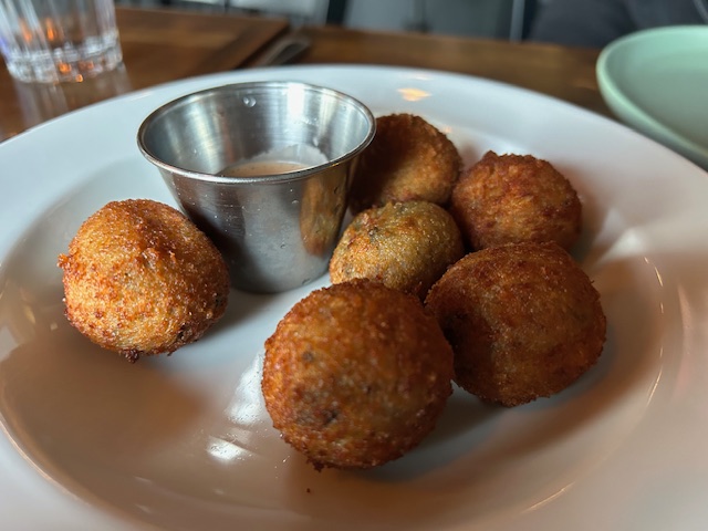 Croquettes at Unidos in Studio City (Photo by Merrill Shindler)