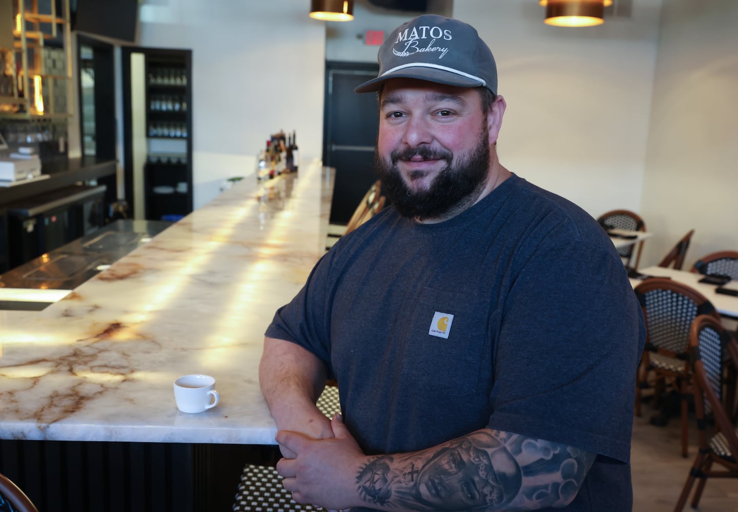 Cafe Alma owner and executive chef Kevin Matos. 