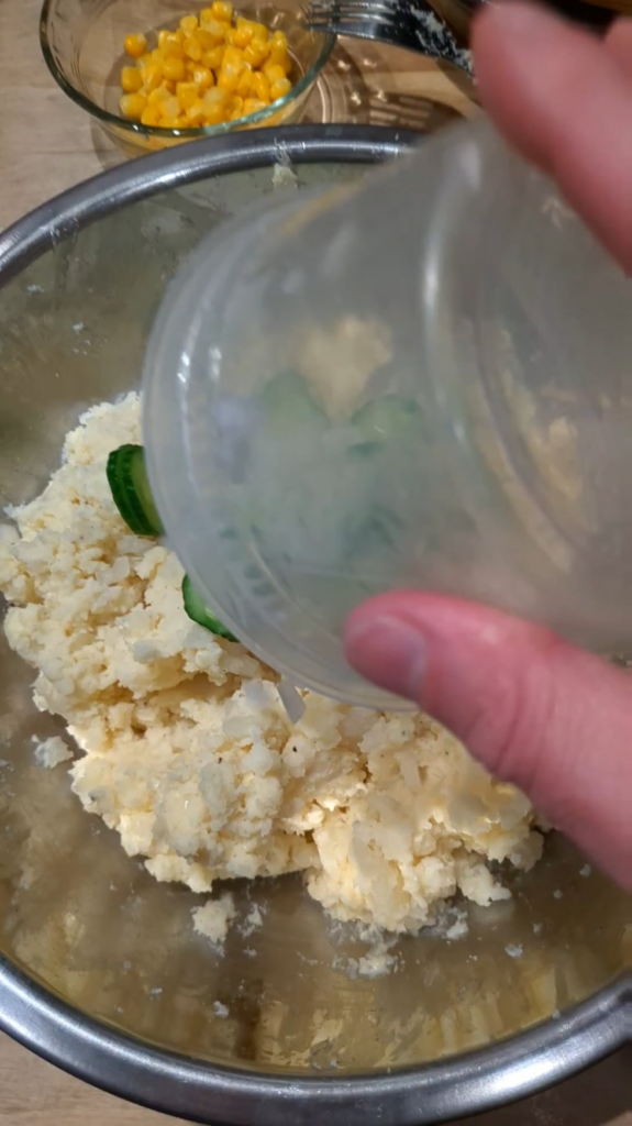 One of my favorite Izakaya staples: potato salad