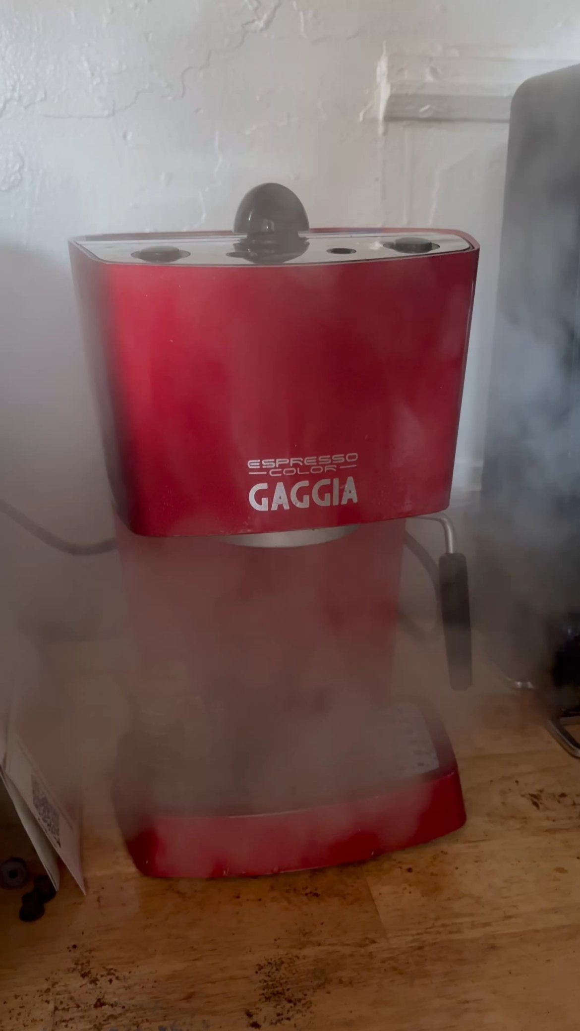 Help! Machine doubles as a sauna [Gaggia Color]