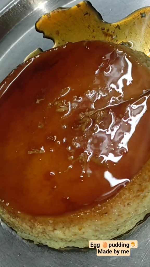 Egg 🥚pudding🍮 made by me