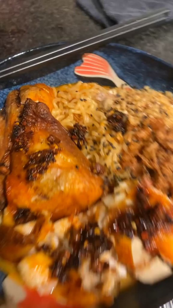 Ramen and rotisserie chicken best combo