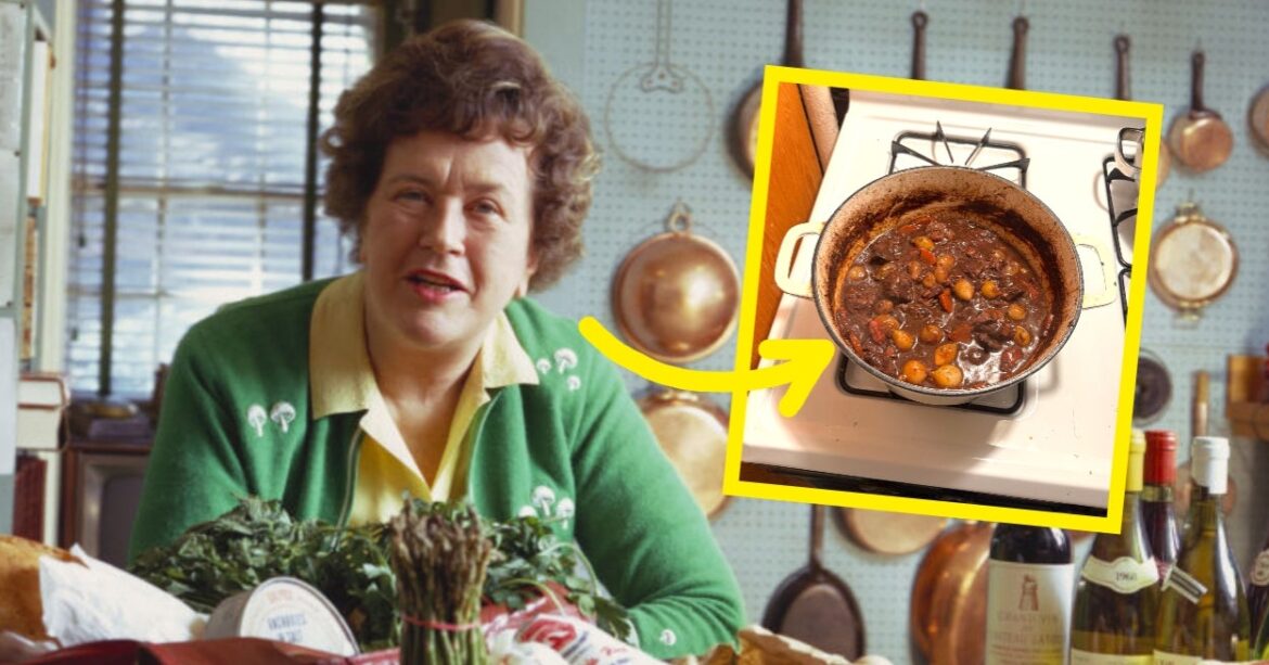 Julia Child's Beef Bourguignon Recipe (Easy And Cheap)