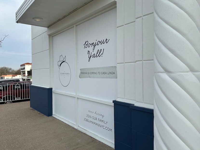 Maman is gearing up to open its second Texas location in East Dallas' Casa Linda neighborhood.