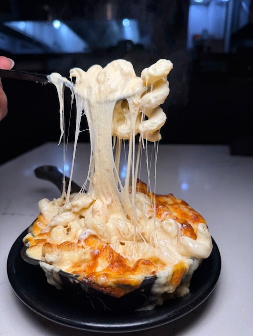 Skillet Mac & Cheese at BLK Swan.