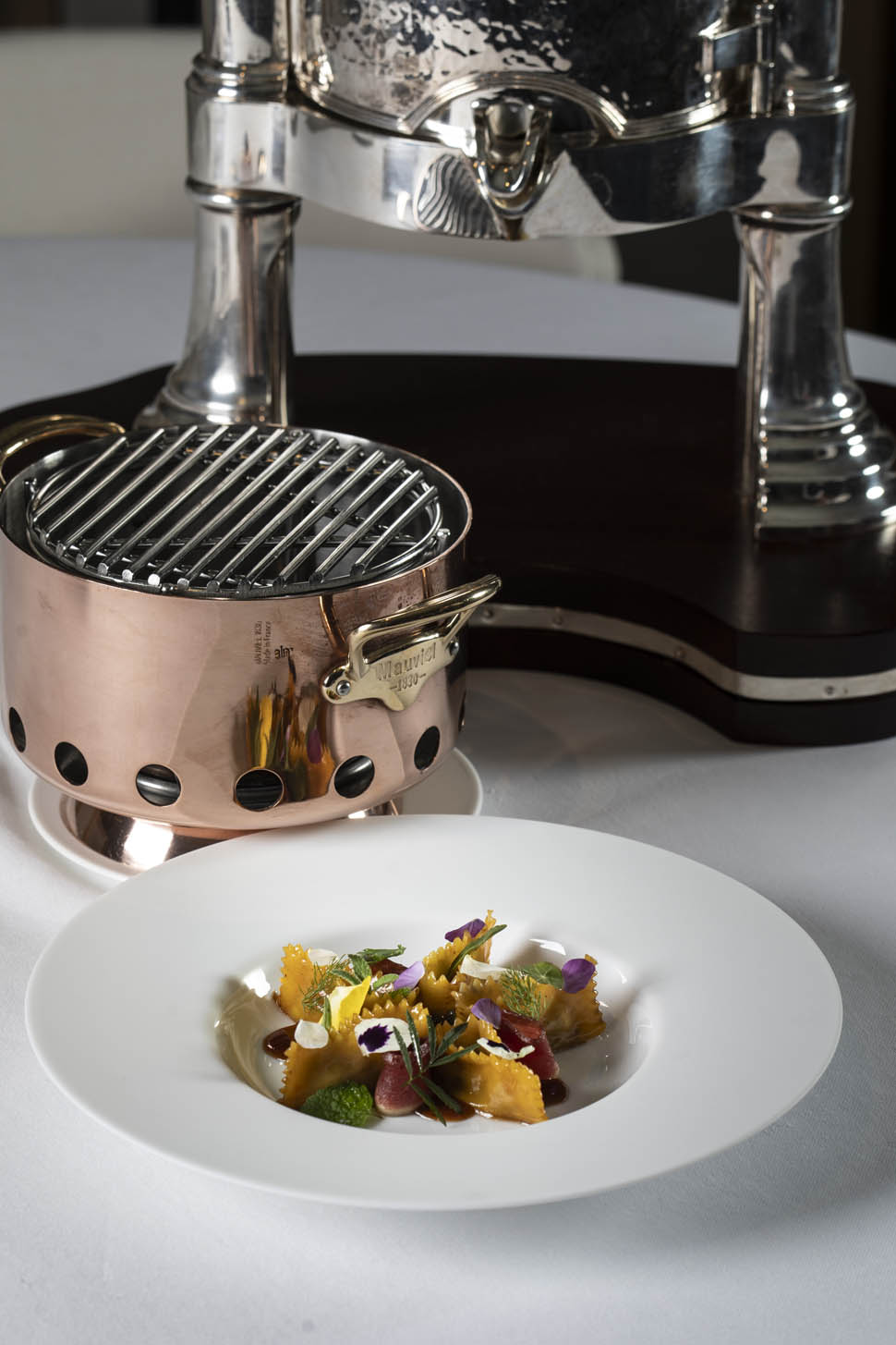 Pasta di corte in fiore e arancia ph Lido Vannucchi