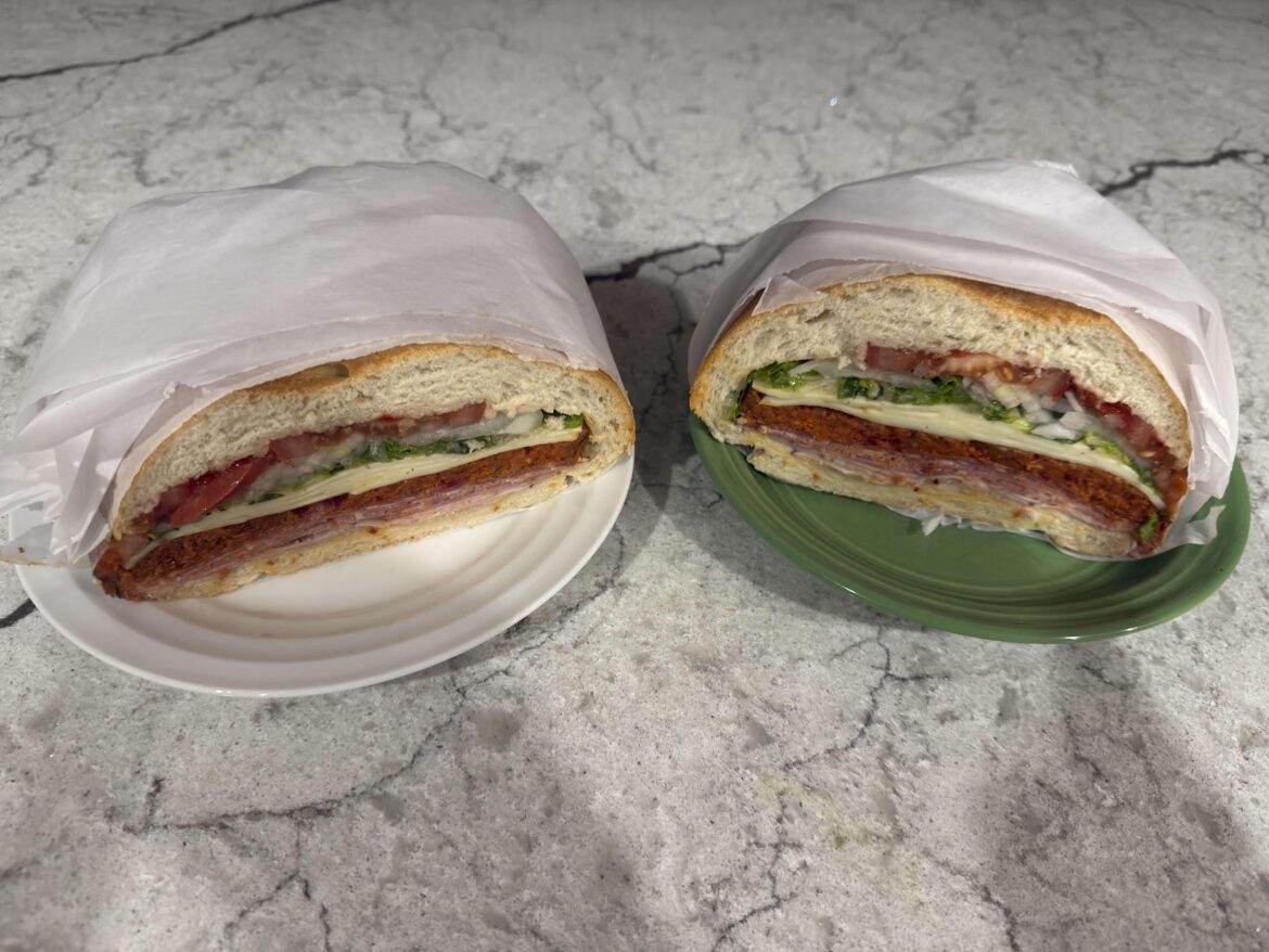 Craving an Italian sandwich, decided to make it myself.
