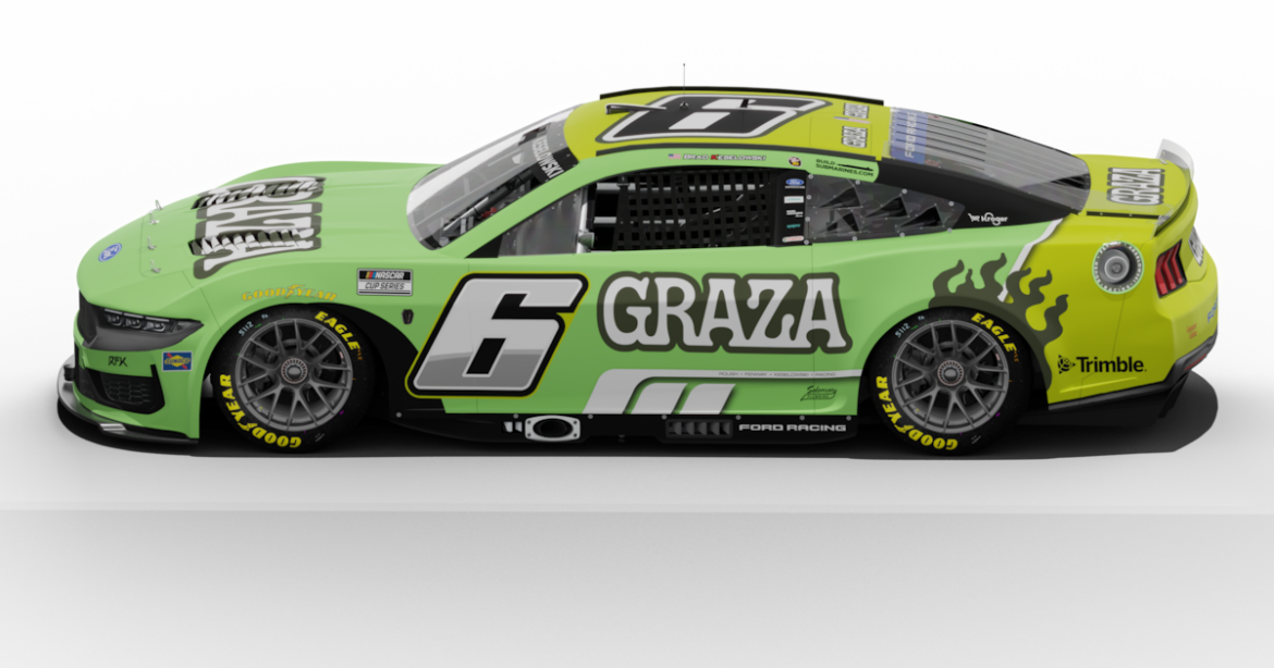 RFK Racing brings olive oil startup Graza into NASCAR
