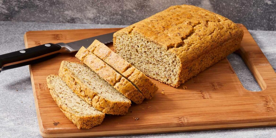Is there a way to make this almond bread higher like in this picture?