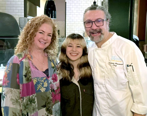 Alysa Liu enjoyed dinner after winning gold at figure skating in the 2026 Olympics at Trabocco Kitchen and Cocktails in Alameda, Calif. (Courtesy of Trabocco Kitchen and Cocktails)