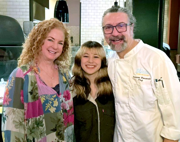 Alysa Liu enjoyed dinner after winning gold at figure skating in the 2026 Olympics at Trabocco Kitchen and Cocktails in Alameda, Calif. (Courtesy of Trabocco Kitchen and Cocktails)