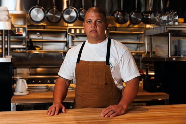 Chef and owner Brad Wise at À L'ouest in North Park on Tuesday, Feb. 10, 2026 in San Diego. (Kristian Carreon / The San Diego Union-Tribune)