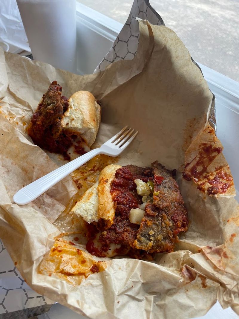 Breaded Steak Sandwich