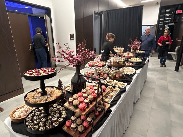 Desserts are put out during a taste of Italy event on Feb. 14. (Frank Mecham- The News-Herald)