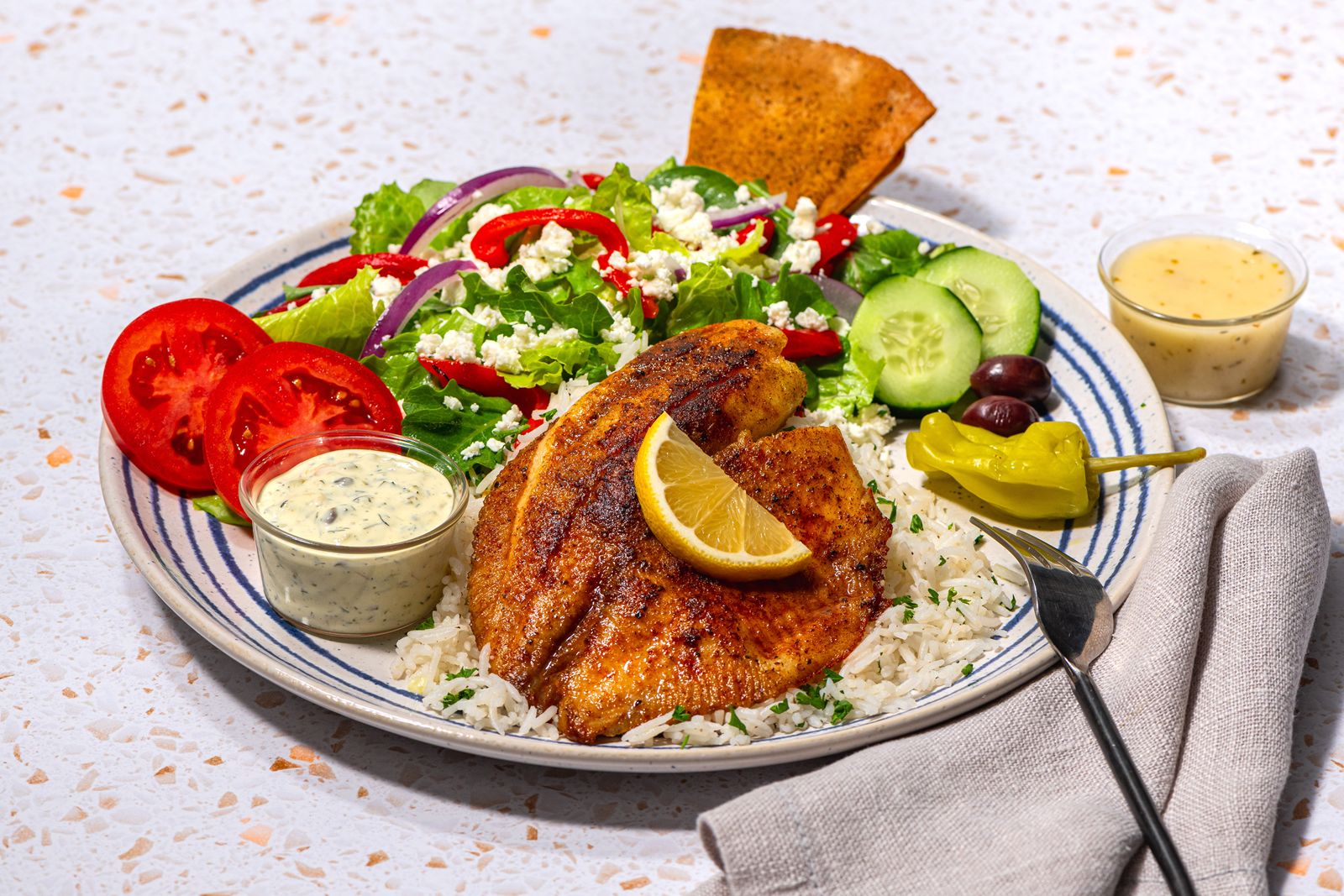 Taziki's Brings Back Grilled Fish and Refreshes Menu With New Additions