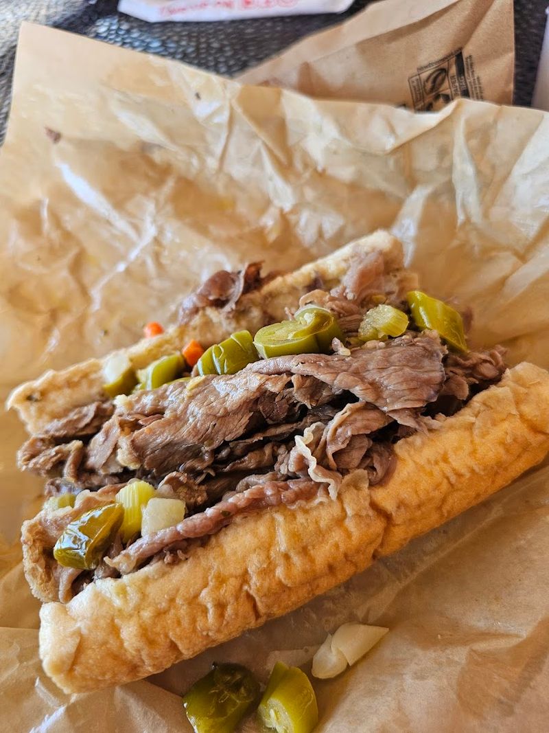 Signature Italian Beef Sandwich