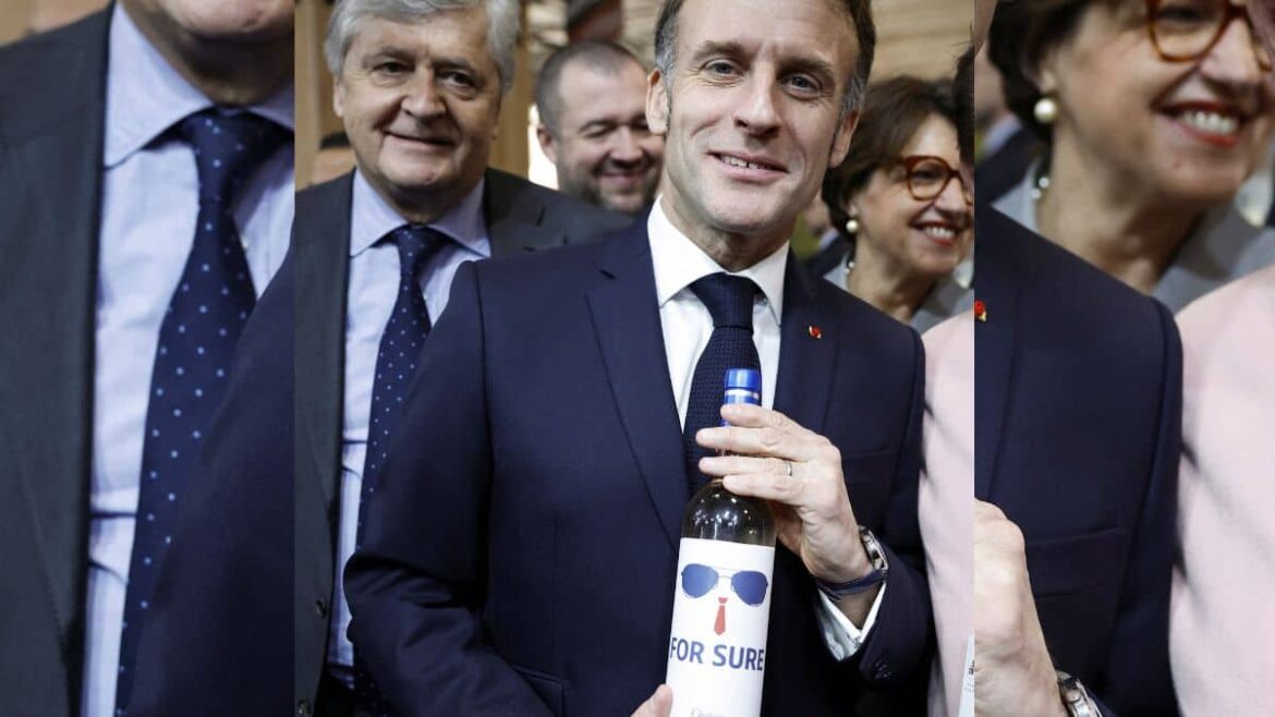 How Macron’s viral ‘for sure’ moment at Davos has inspired a wine label – Firstpost