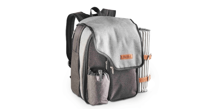 VonShef Ash Picnic Backpack for 2