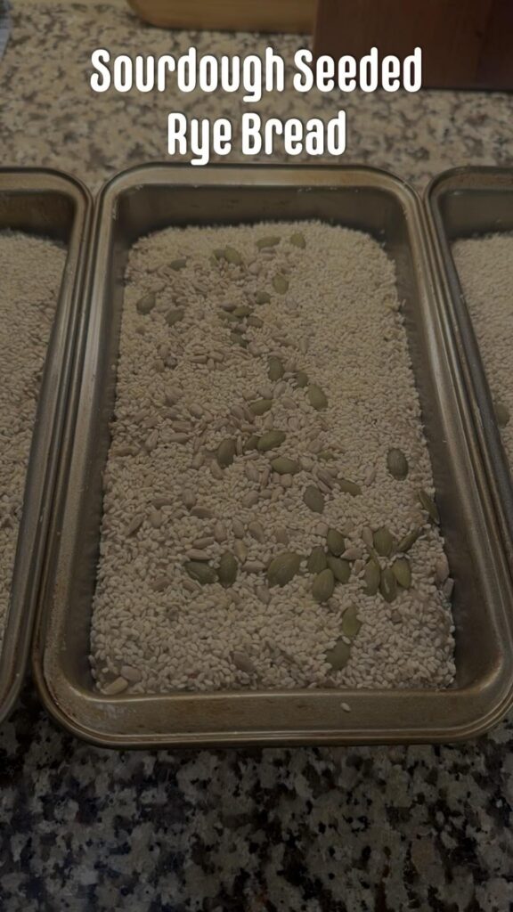 Sourdough Seeded Rye Bread