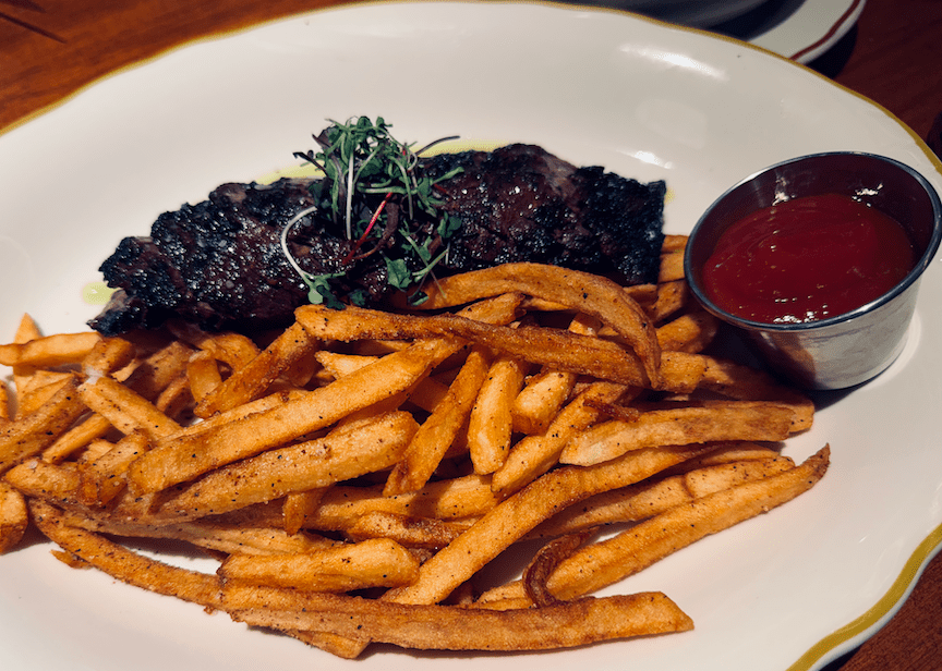 steak shawarma at Zon Zon