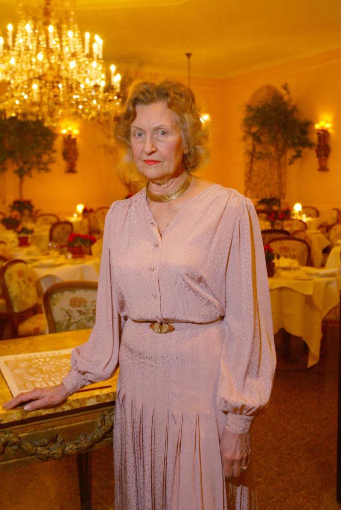 Barbetta’s owner Laura Maioglio is pictured in the 2000s. NEW YORK POST