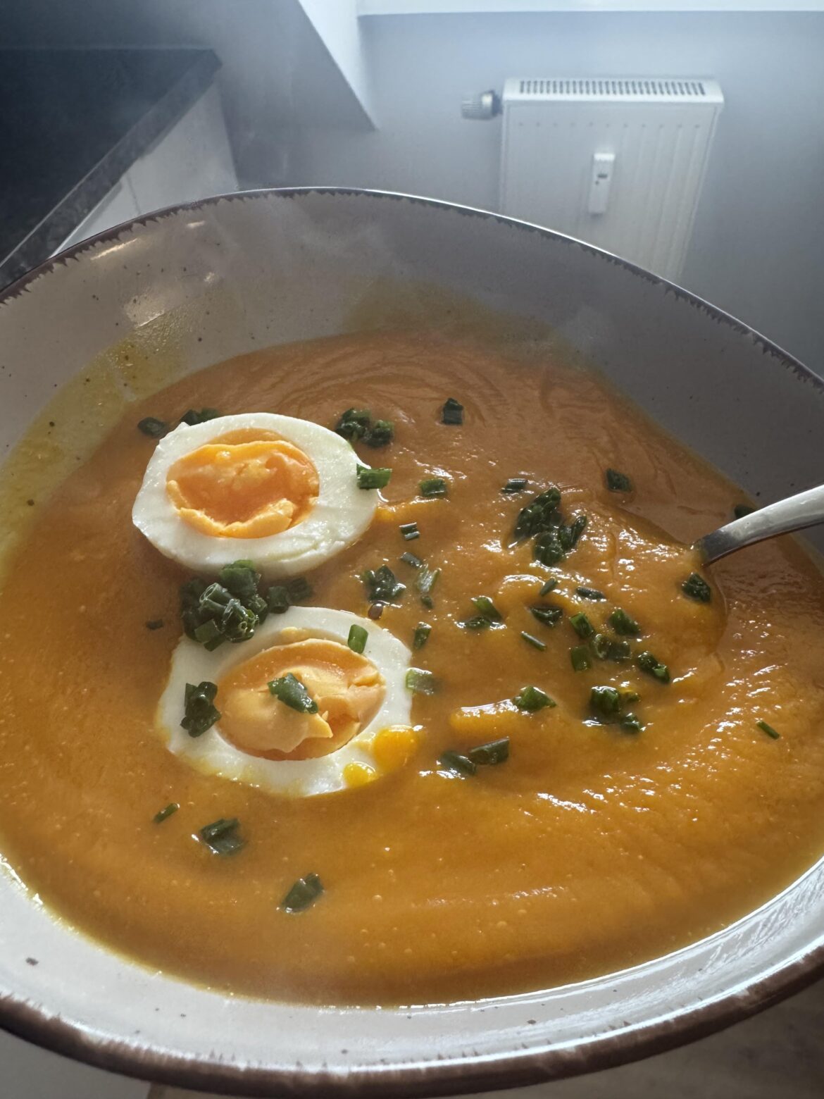 Soups with eggs save my diet