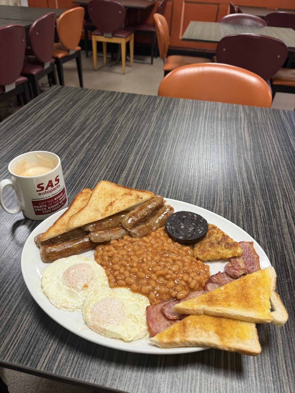 middlesbrough. £10 with the coffee