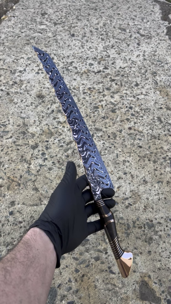 One hell of a brisket knife