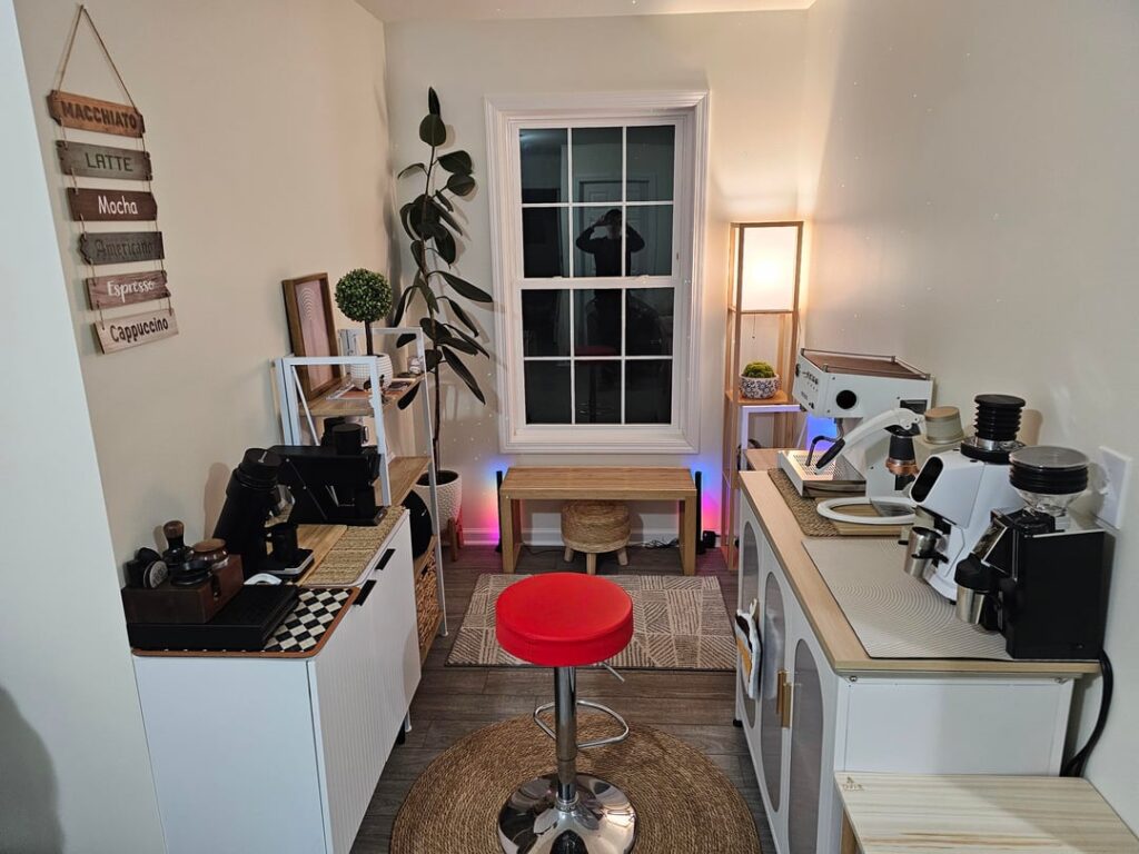 Upgraded the Coffee Corner