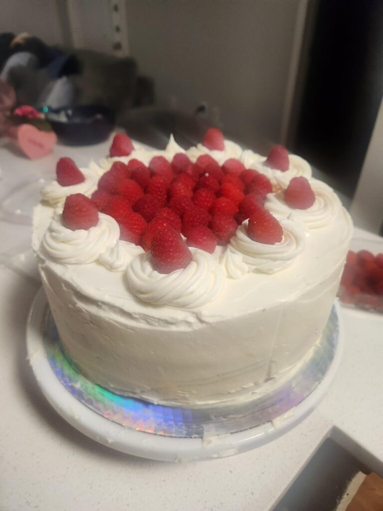 My first cake ever!