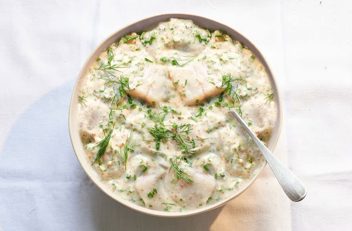 Proof the Nordic diet isn’t all salmon and rye – herring brings omega-3s and acidity to the breakfast table, and takes minutes to prepare (Waitrose)