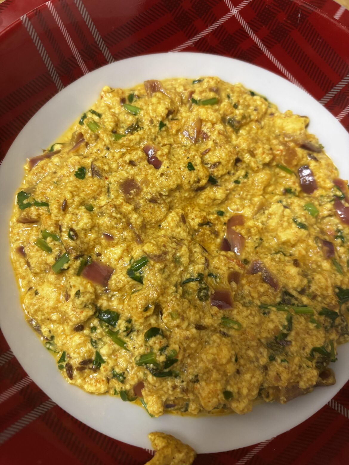 Scrambled Cottage Cheese