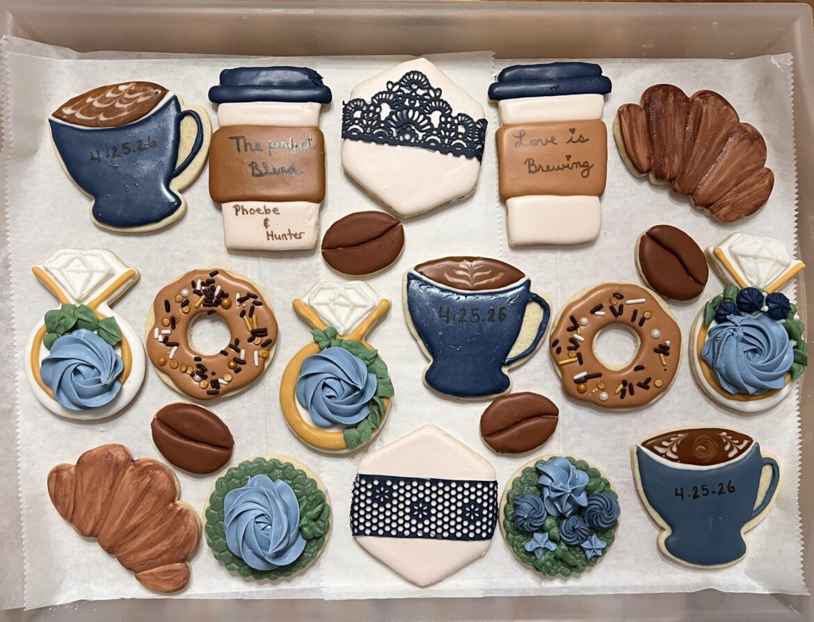 Bridal Shower Set (my mom’s work)