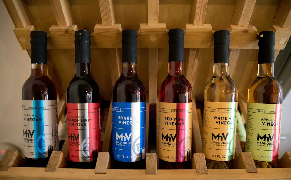 MadHouse, a small-batch vinegar company, based at the Carriage House Farm in North Bend, makes an excellent malt vinegar.