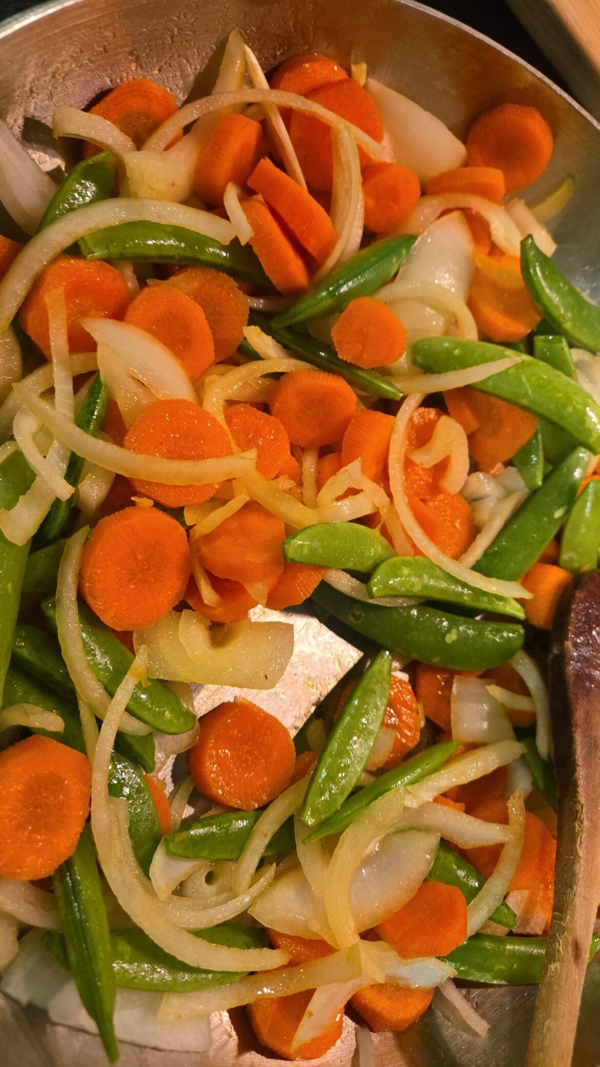 "Cook for 3-4 minutes until veggies are tender crisp" yeah.. ok.