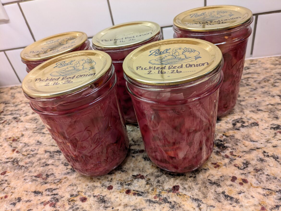 Pickled Red Onions