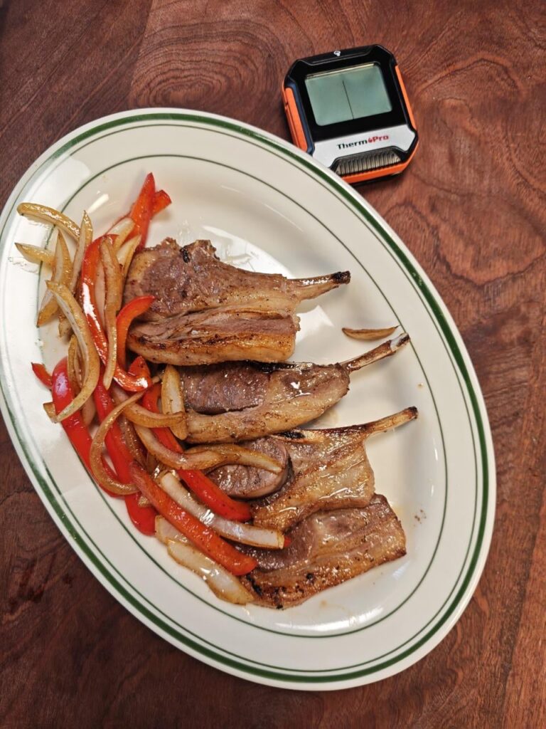 I actually don't know how to cook lamb，I had to follow the recipe step by step！