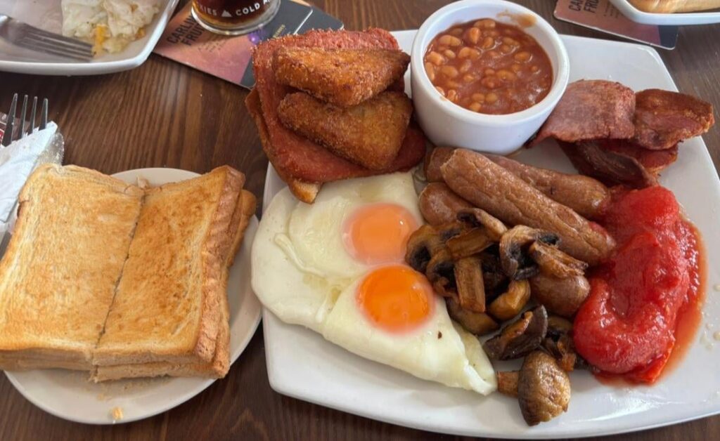 Breakfast in East yorkshire