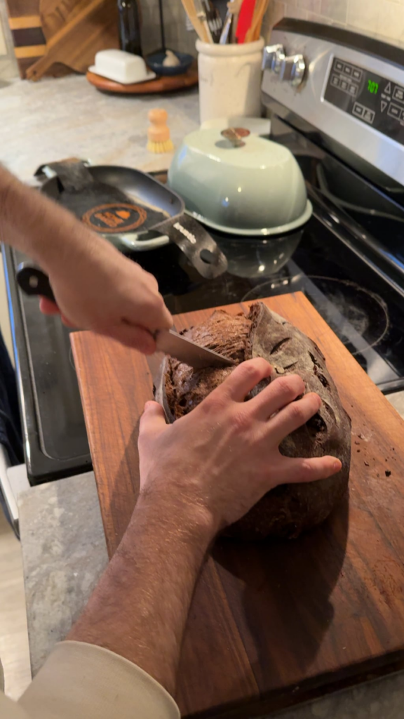 This chocolate sourdough though…. Breakfast of champions This chocolate sourdough though…. Breakfast of champions
