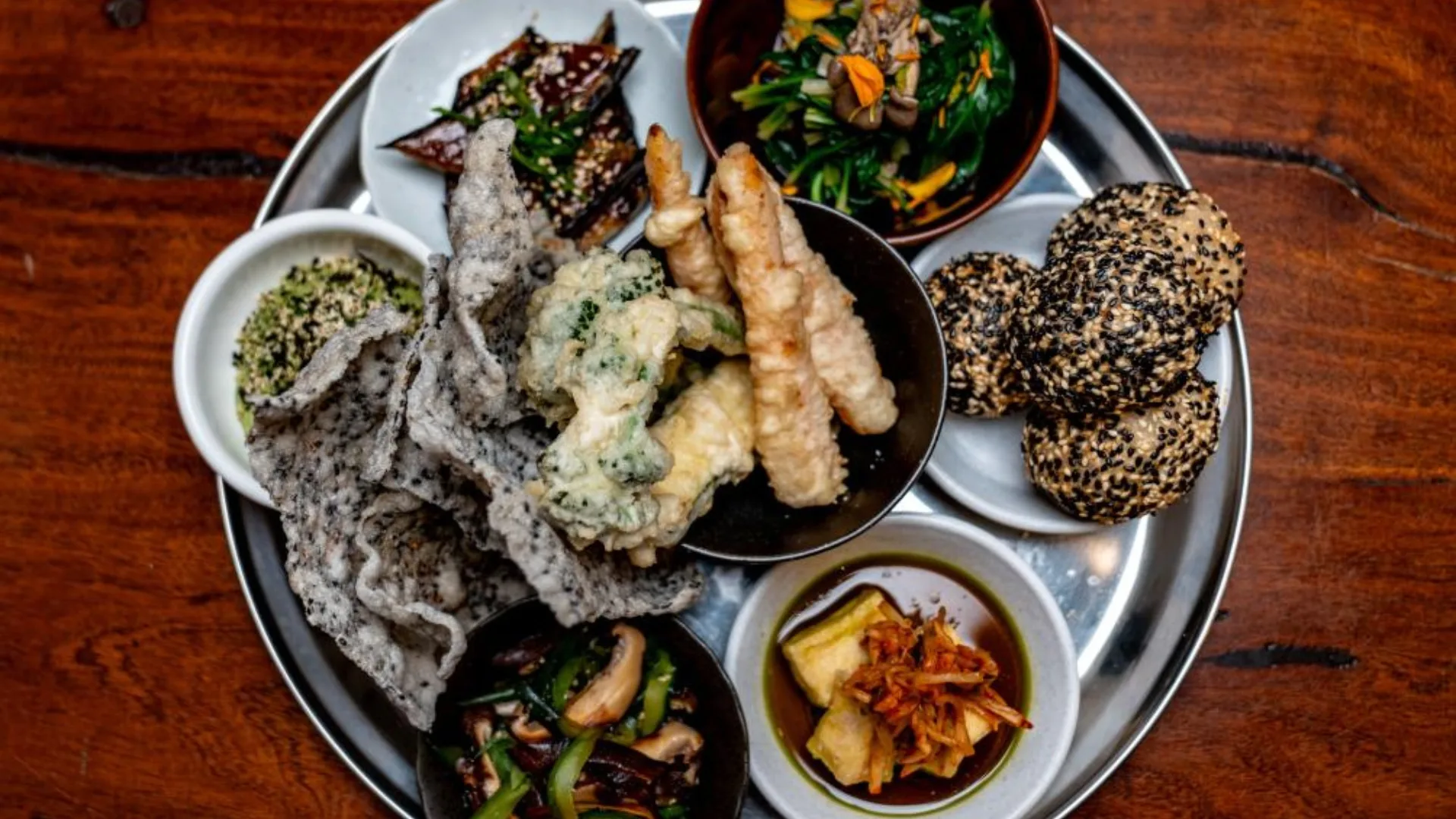 Teishoku, a traditional Japanese set meal at one of Perth's best new restaurants, Anglesea 