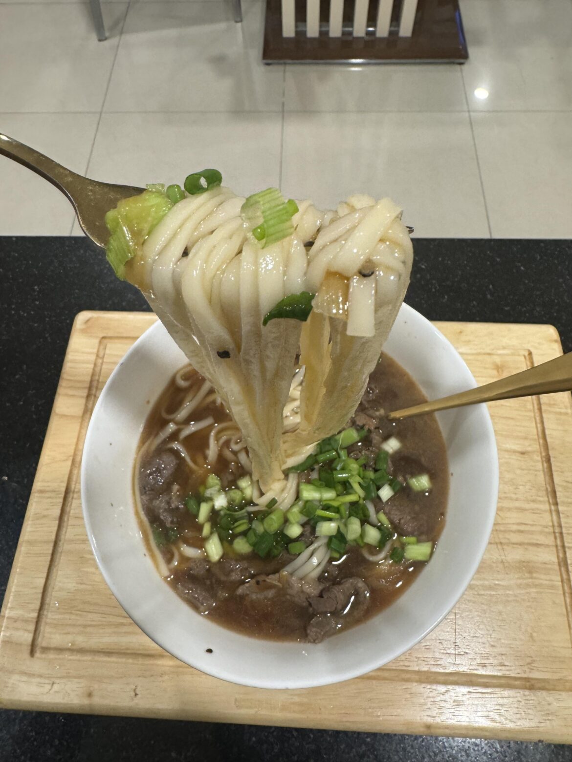 I need help. Udon is flat