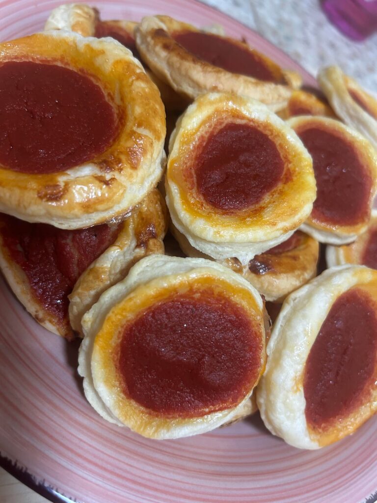 Pizzette rosse rustiche!