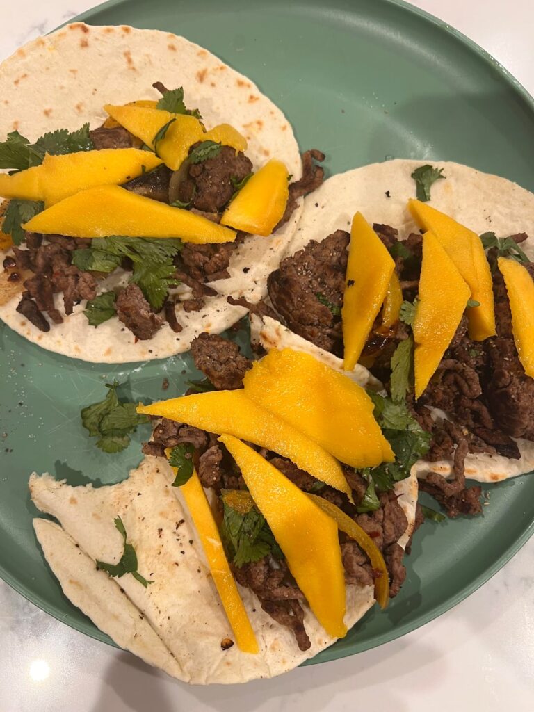Mid 30s M, made mango tacos tonight for my wife.